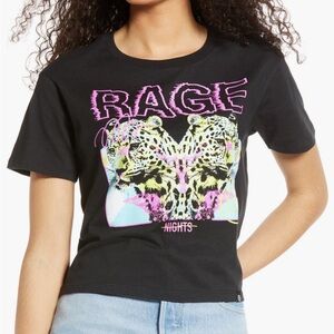 Circle X Rage Crop Graphic Tee